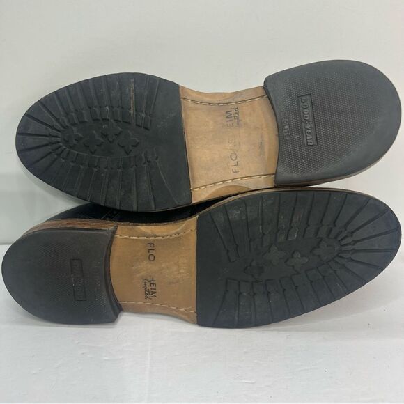 FLORSHEIM Limited full grain leather Wingtip Cap Loafer Shoes - Picture 7 of 9